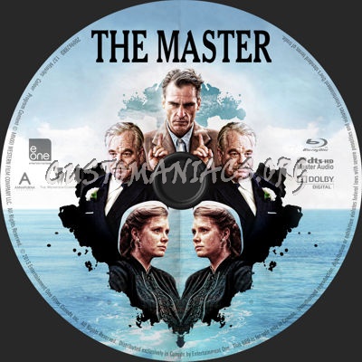 The Master blu-ray label