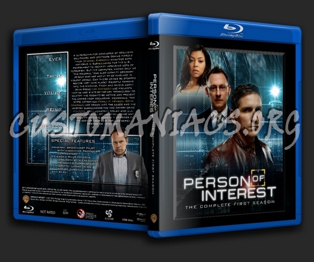 Person Of Interest - Season 1 blu-ray cover