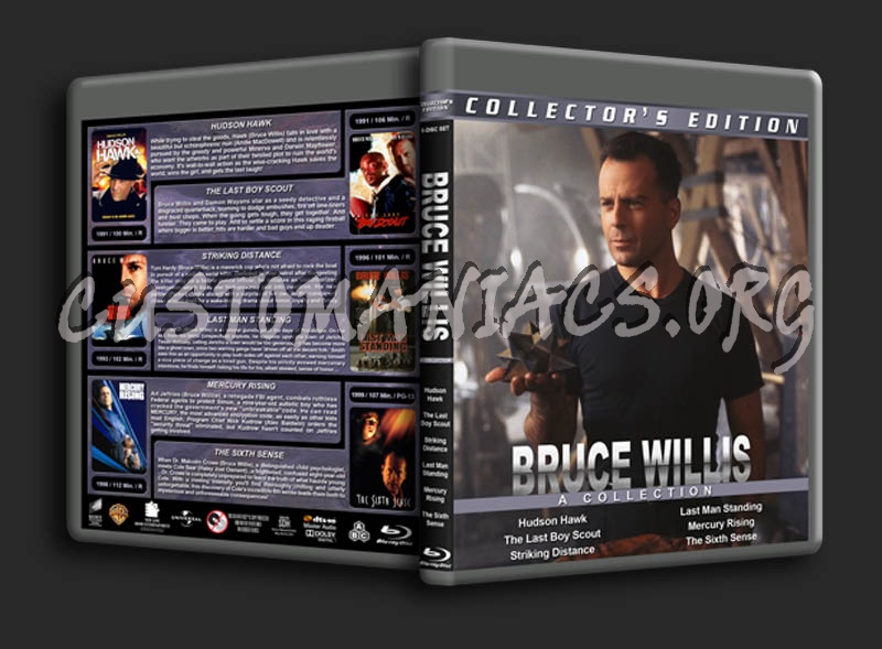 Bruce Willis Collection blu-ray cover