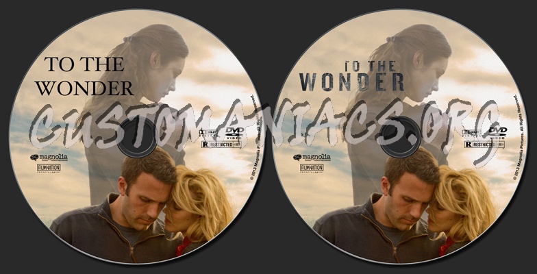 To The Wonder dvd label