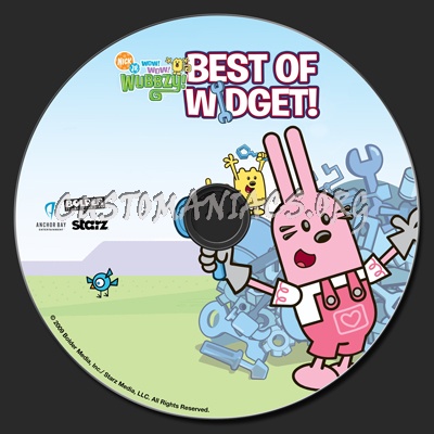 Wow Wow Wubbzy Best of Widget dvd label
