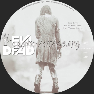 Evil Dead dvd label