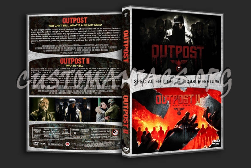 Outpost / Outpost II: Black Sun Double dvd cover