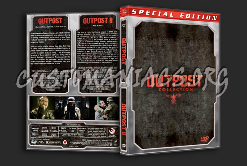 Outpost / Outpost II: Black Sun Double dvd cover