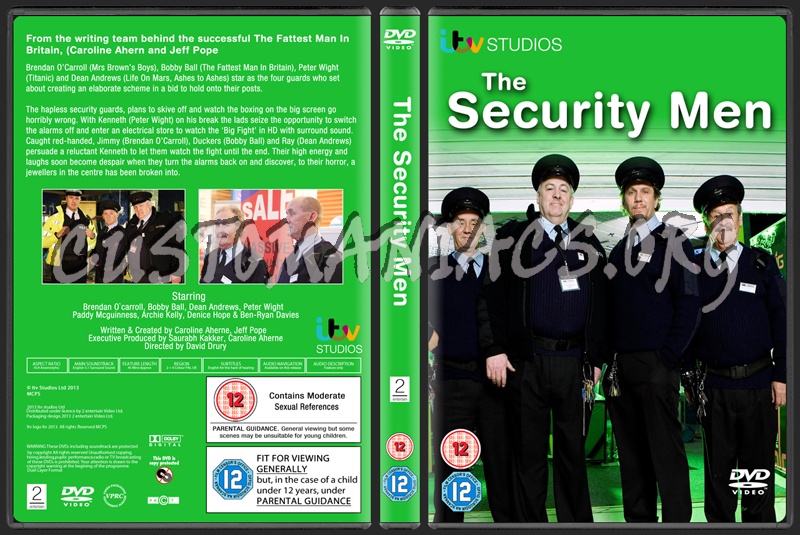 The Security Men dvd cover