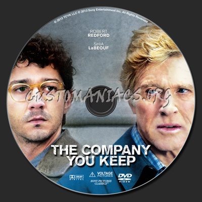 The Company You Keep dvd label