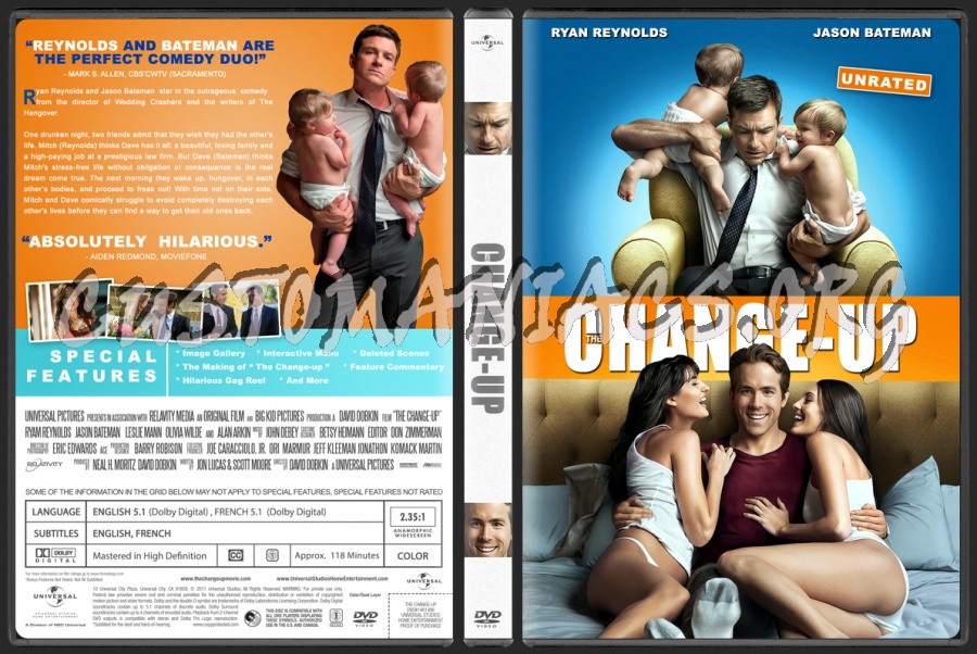 The Change-Up dvd cover