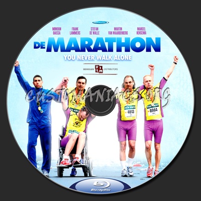The Marathon (2012) blu-ray label