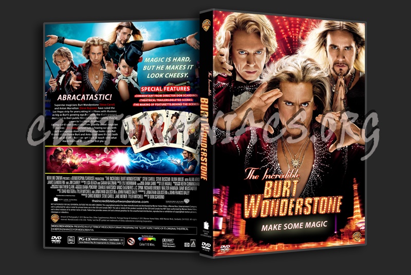 The Incredible Burt Wonderstone dvd cover