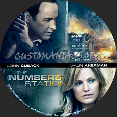 The Numbers Station dvd label