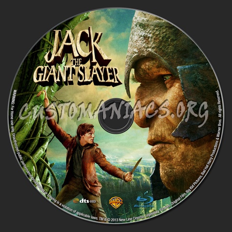 Jack the Giant Slayer blu-ray label