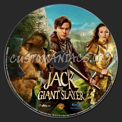 Jack the Giant Slayer blu-ray label