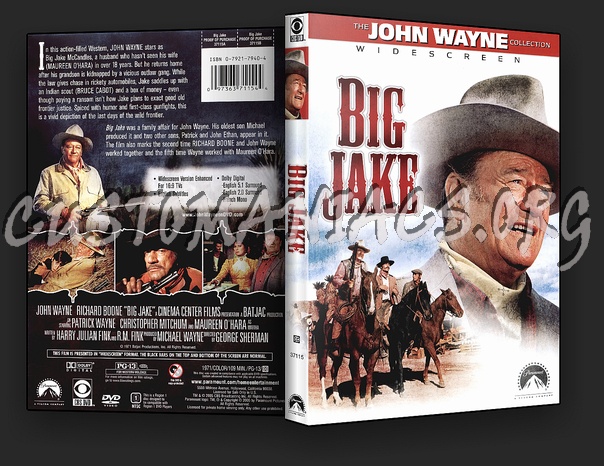 Big Jake dvd cover