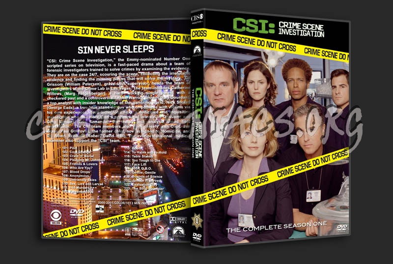 CSI: Las Vegas - Seasons 1-12 dvd cover