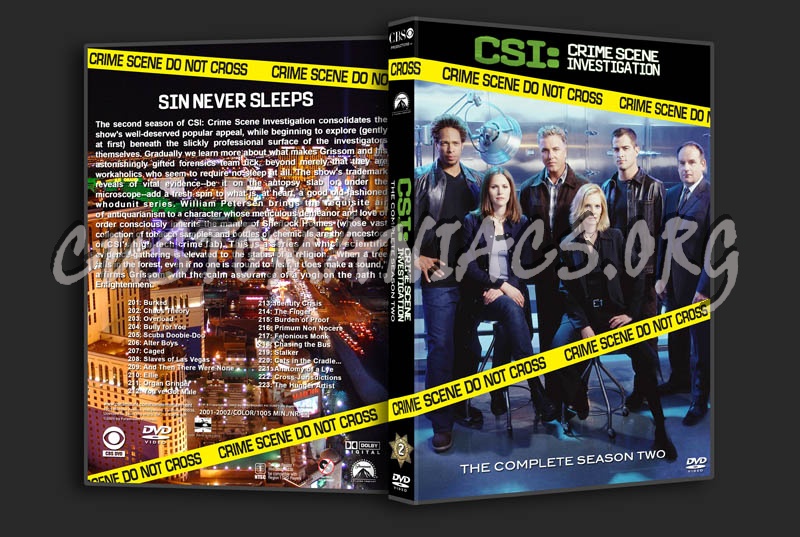 CSI: Las Vegas - Seasons 1-12 dvd cover