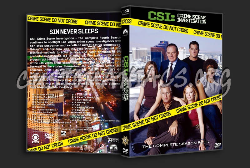 CSI: Las Vegas - Seasons 1-12 dvd cover