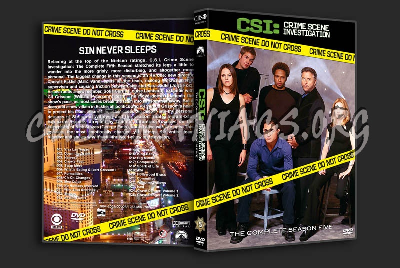CSI: Las Vegas - Seasons 1-12 dvd cover