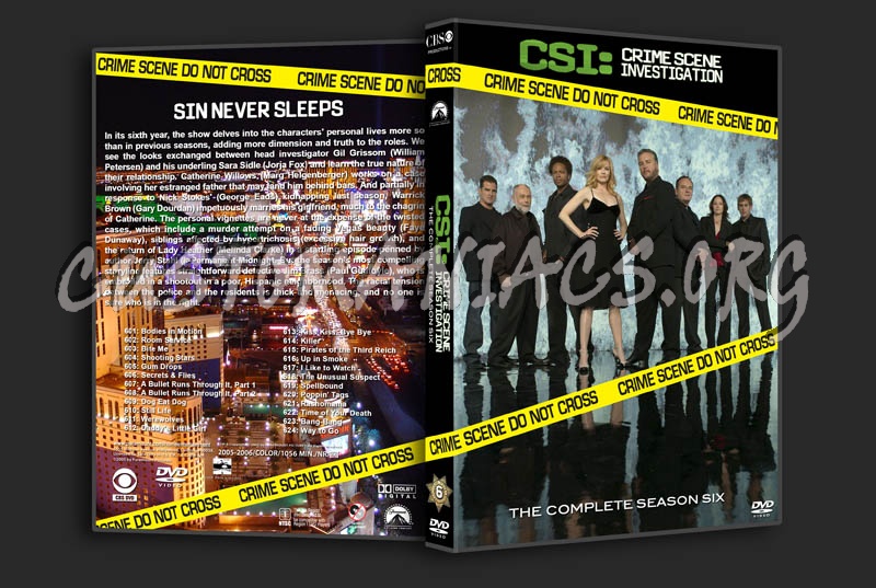 CSI: Las Vegas - Seasons 1-12 dvd cover