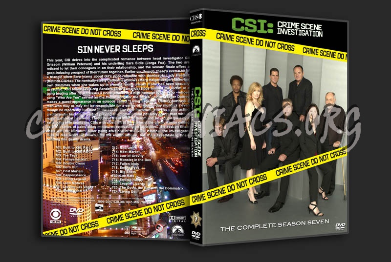 CSI: Las Vegas - Seasons 1-12 dvd cover