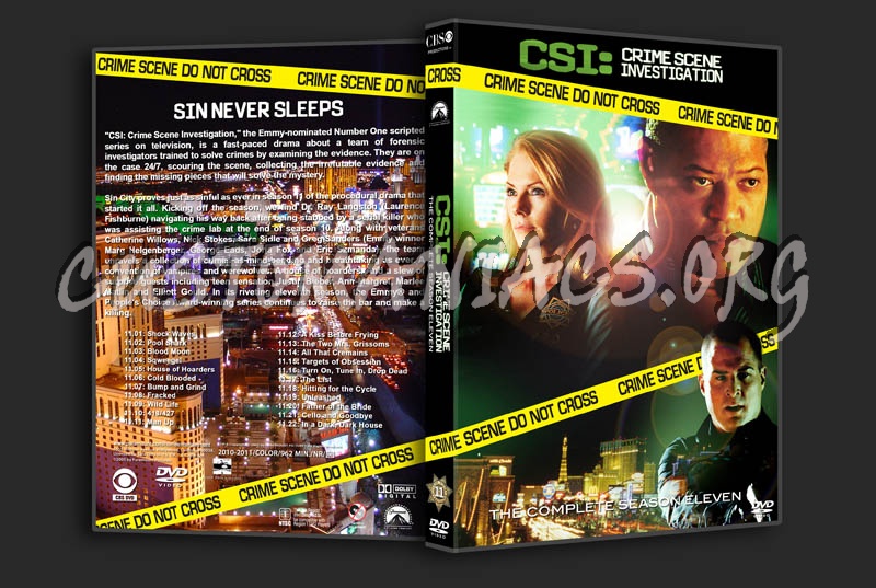 CSI: Las Vegas - Seasons 1-12 dvd cover