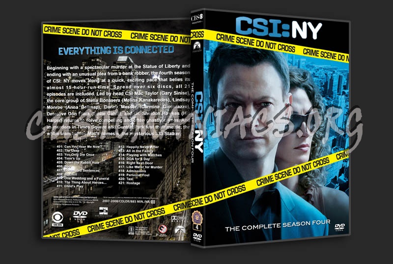 CSI: NY - Seasons 1-8 dvd cover