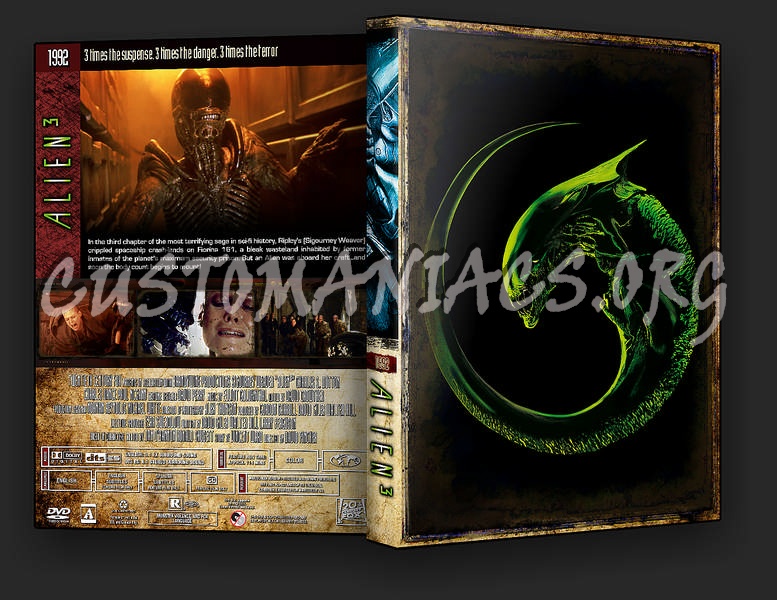 Alien 3 dvd cover