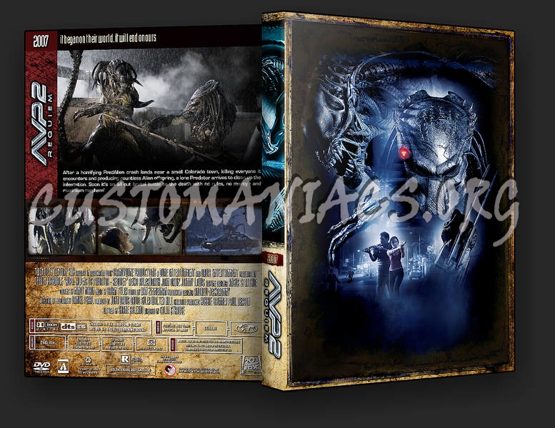 Alien vs. Predator: Requiem dvd cover