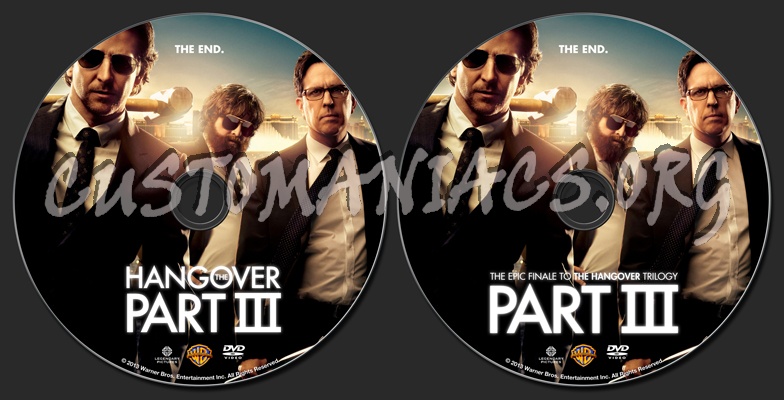 The Hangover Part III dvd label