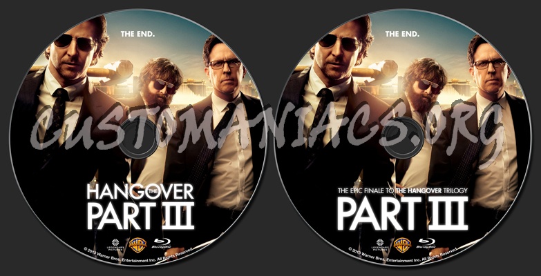 The Hangover Part III blu-ray label