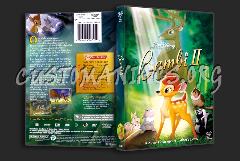 Bambi 2 dvd cover