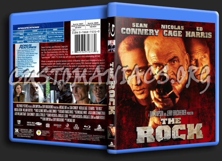 The Rock blu-ray cover