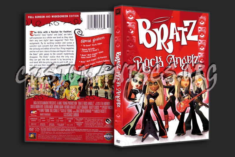 Bratz Rock Angelz dvd cover