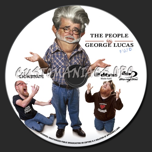 The People vs. George Lucas blu-ray label