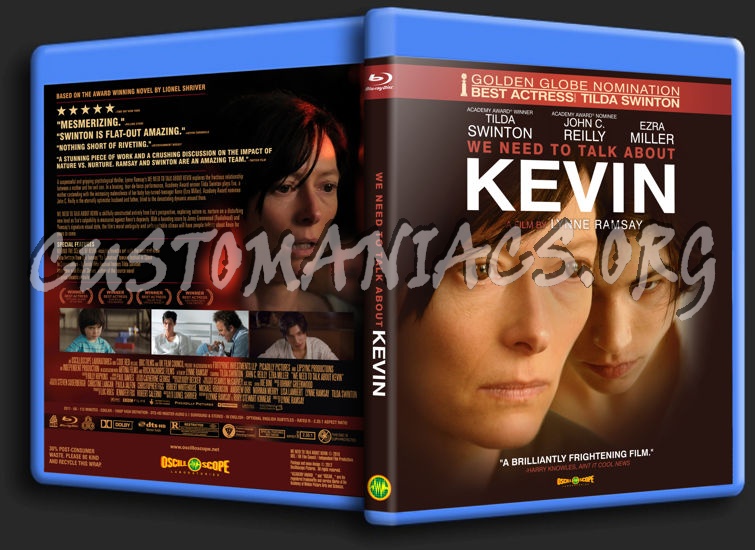We Need to Talk About Kevin blu-ray cover