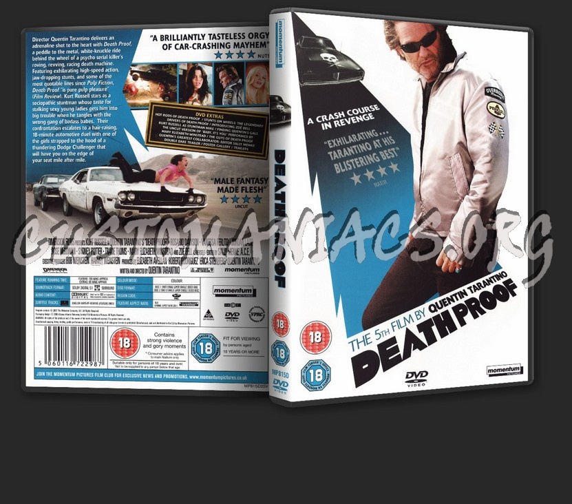 Death Proof dvd cover