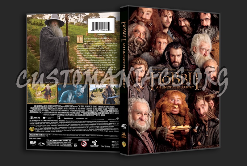 The Hobbit An Unexpected Journey dvd cover