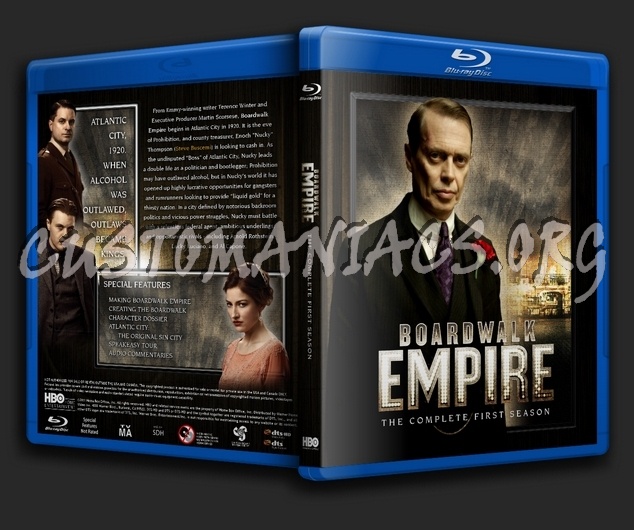 Boardwalk Empire - Season 1 blu-ray cover