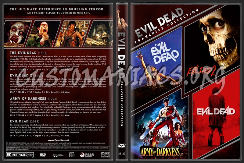 Evil Dead - Franchise Collection dvd cover