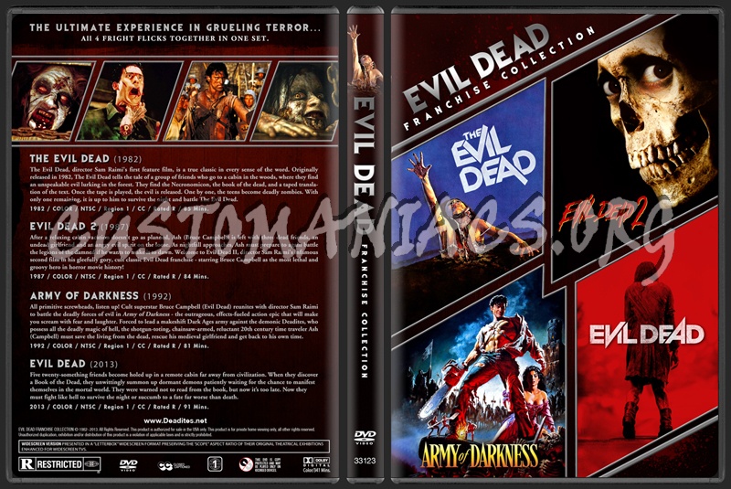 Evil Dead - Franchise Collection dvd cover