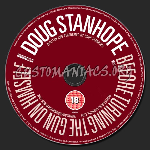 Doug Stanhope - Before Turning the Gun On Himself dvd label