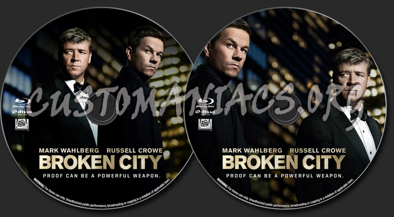 Broken City blu-ray label