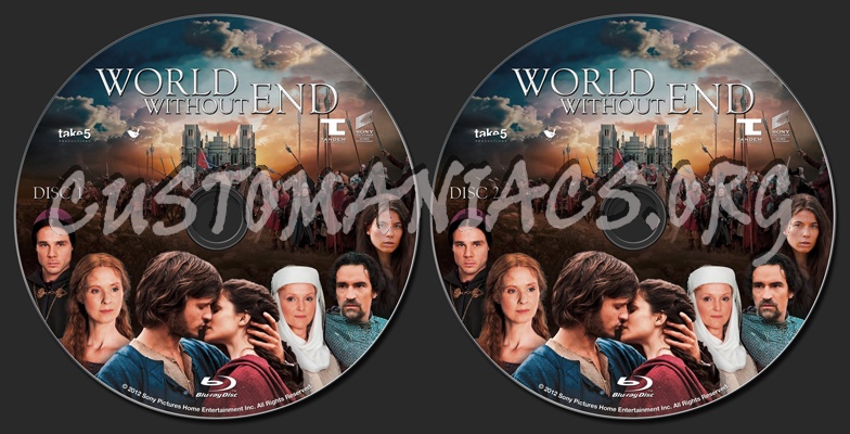 World Without End blu-ray label