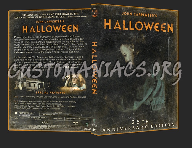 Halloween: 25th Anniversary Edition dvd cover