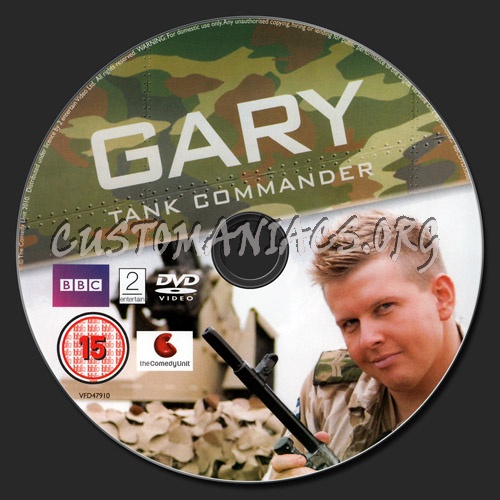 Gary Tank Commander Series 1 dvd label