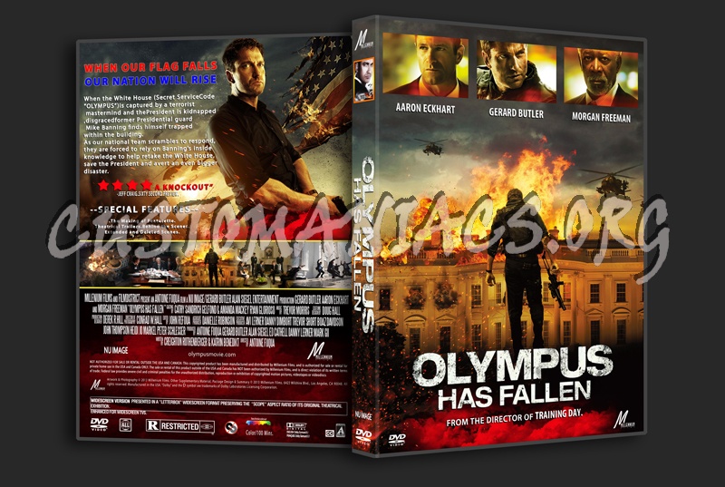 Olympus Has Fallen dvd cover