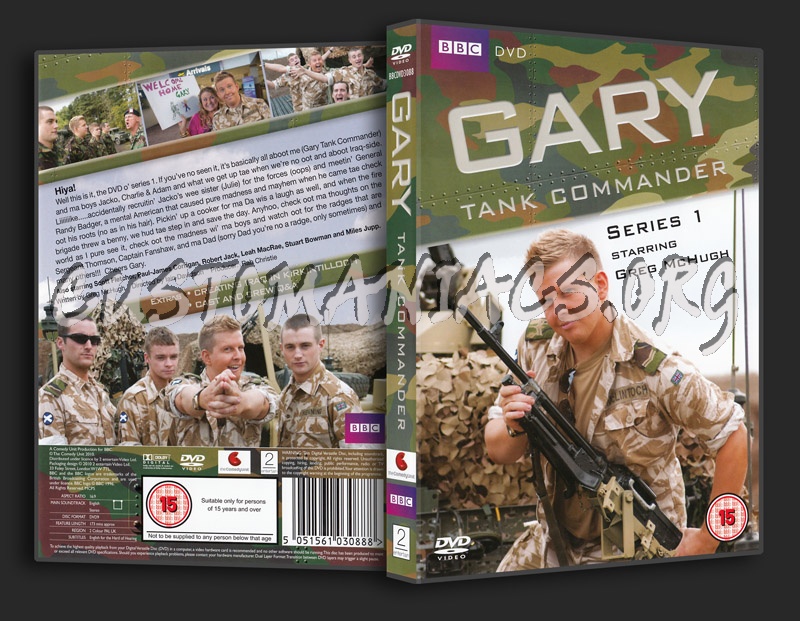 Gary Tank Commander Series 1 dvd cover