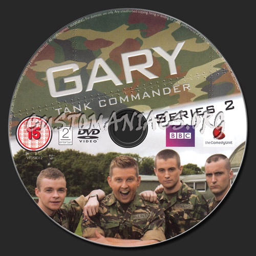 Gary Tank Commander Series 2 dvd label