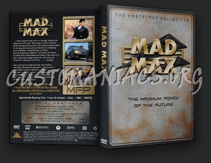 Mad Max dvd cover