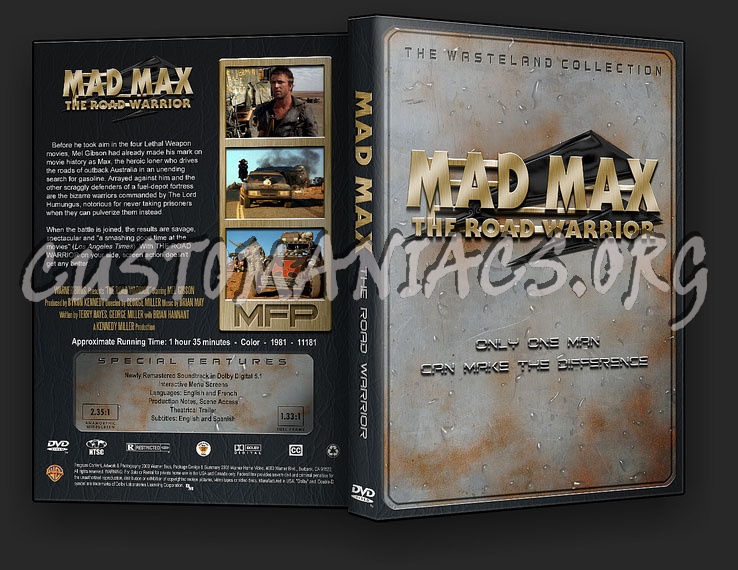 Mad Max 2 - The Road Warrior dvd cover