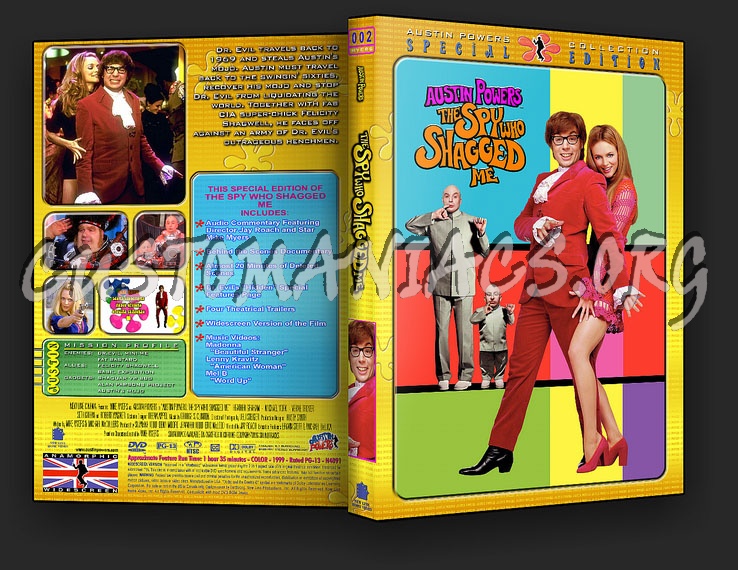 Austin Powers - The Spy Who Shagged Me dvd cover